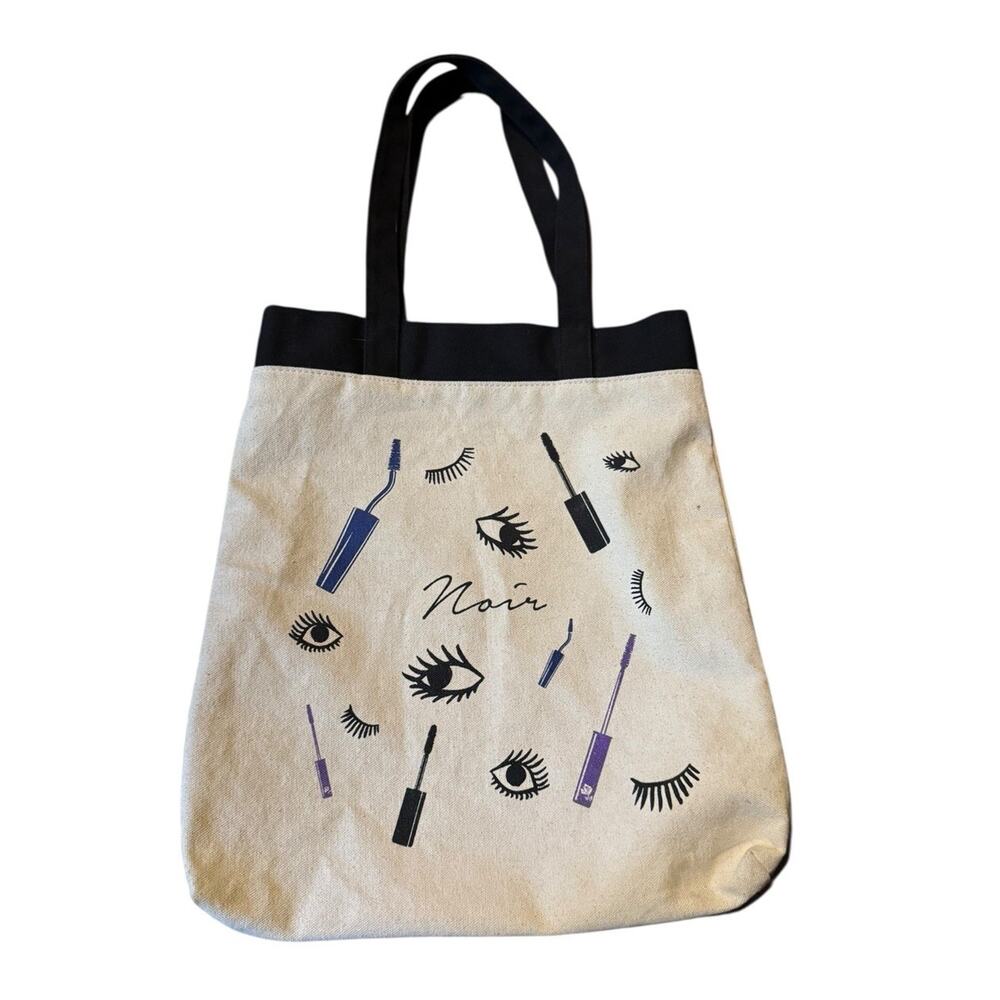 Lancome Canvas Bag Tote Reusable Bag for Makeup Lovers Natural Travel Cosmetic‎